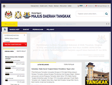 Tablet Screenshot of mdtangkak.gov.my
